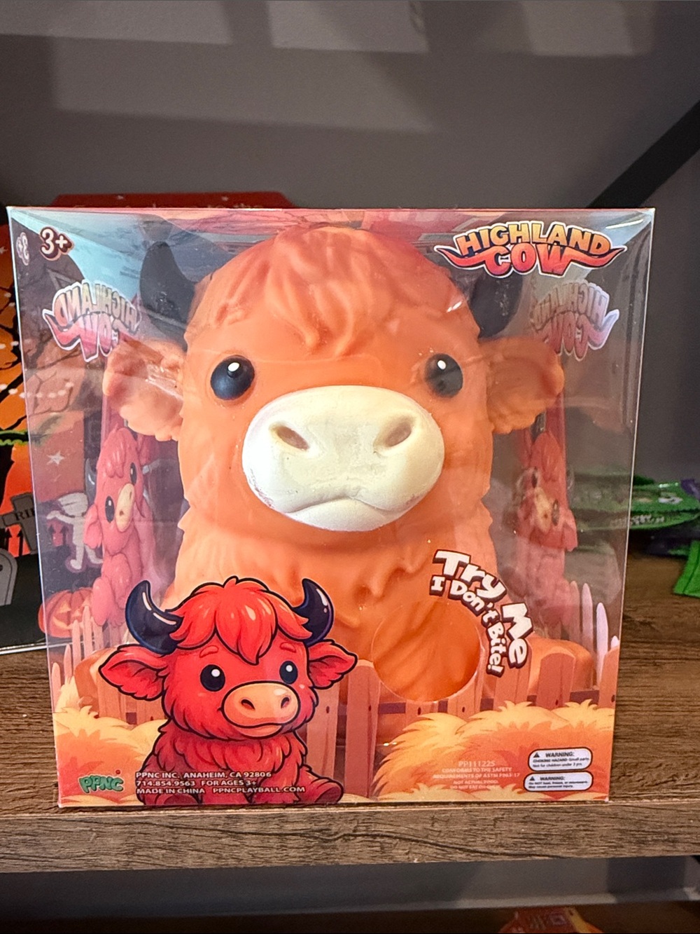 Squeeze Toy - Orange Plush-Style Kids Toy